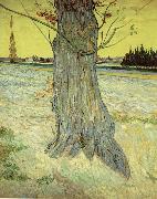 Vincent Van Gogh The Old yew tree painting